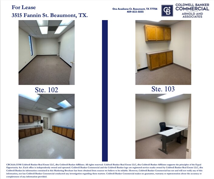 3515 Fannin St, Beaumont, TX for lease - Building Photo - Image 2 of 9