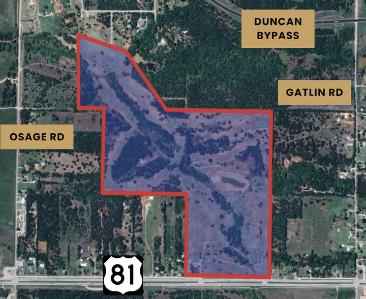 Land in Duncan, OK for sale - Building Photo - Image 1 of 28