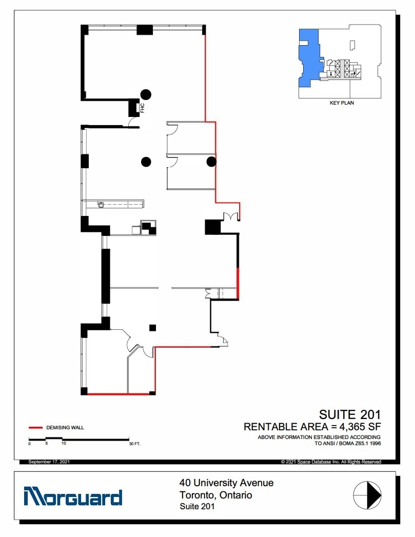 40 University Ave, Toronto, ON for lease Floor Plan- Image 1 of 1