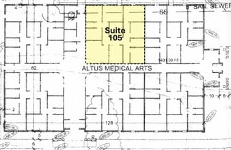 1015 E Broadway St, Altus, OK for lease Floor Plan- Image 1 of 1