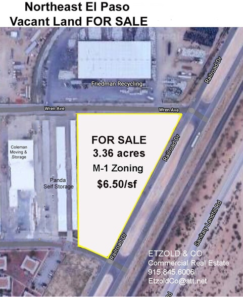 Railroad Drive, El Paso, TX for sale - Building Photo - Image 3 of 8