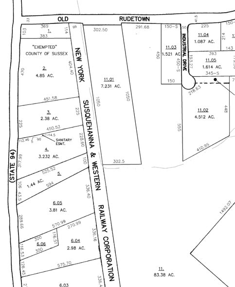 46 State Rt 94, Vernon, NJ for sale - Plat Map - Image 2 of 25