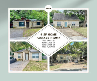 More details for 4 San Marcos, SFH Package, All Adjacent! – Specialty for Sale, San Marcos, TX