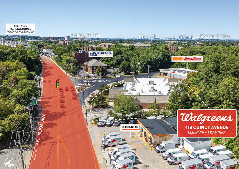 418 Quincy Ave, Quincy, MA for sale - Building Photo - Image 2 of 6