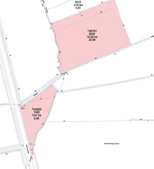 Starham Rd, Market Rasen for sale - Site Plan - Image 2 of 3