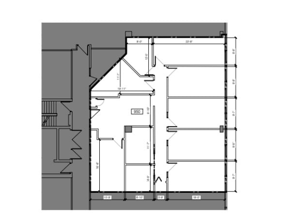 1801 Av McGill College, Montréal, QC for lease Floor Plan- Image 1 of 1