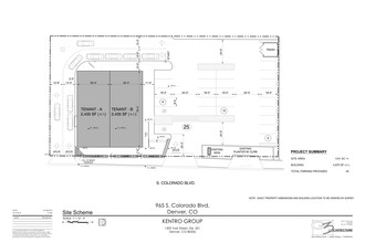 945-965 S Colorado Blvd, Denver, CO for lease Site Plan- Image 1 of 1