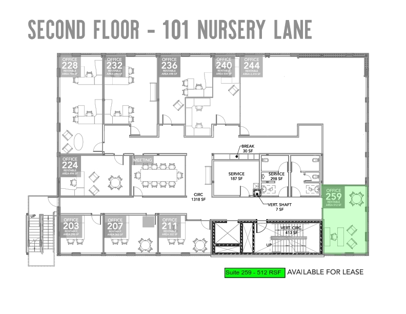 101 Nursery Ln, Fort Worth, TX for lease Floor Plan- Image 1 of 2