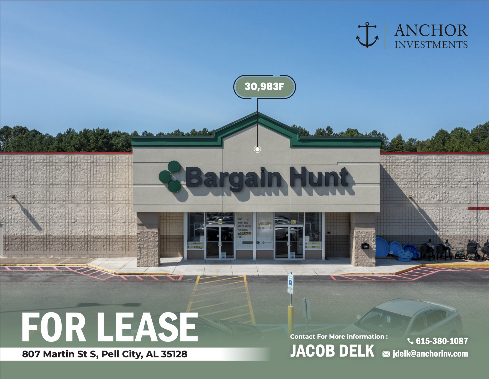 1015 Martin St S, Pell City, AL for lease Building Photo- Image 1 of 7