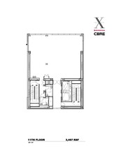 106 W 56th St, New York, NY for lease Floor Plan- Image 1 of 1