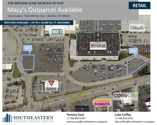 More details for 7850 Mentor Ave, Mentor, OH - Land for Lease