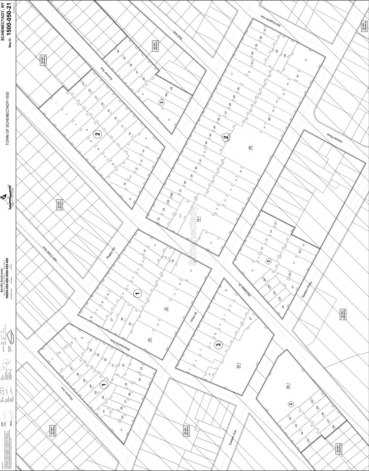 1411 Union St, Schenectady, NY for sale Plat Map- Image 1 of 1
