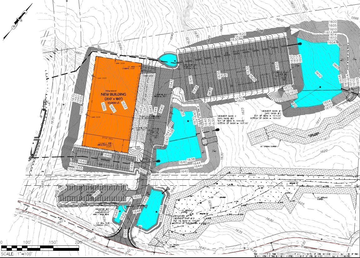 2290 N Park Dr, Hazle Township, PA for lease Site Plan- Image 1 of 2