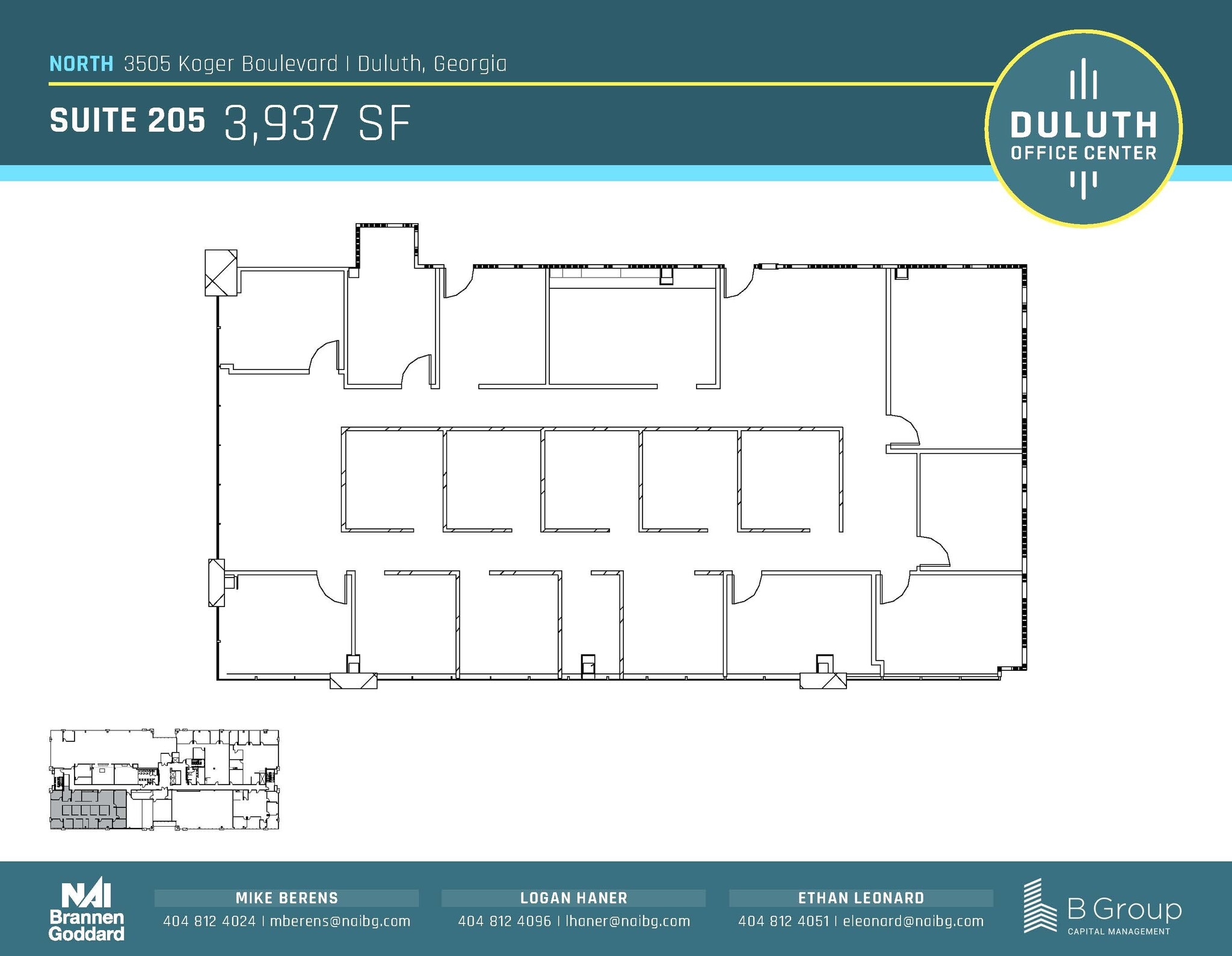 3505 Koger Blvd, Duluth, GA for lease Floor Plan- Image 1 of 1