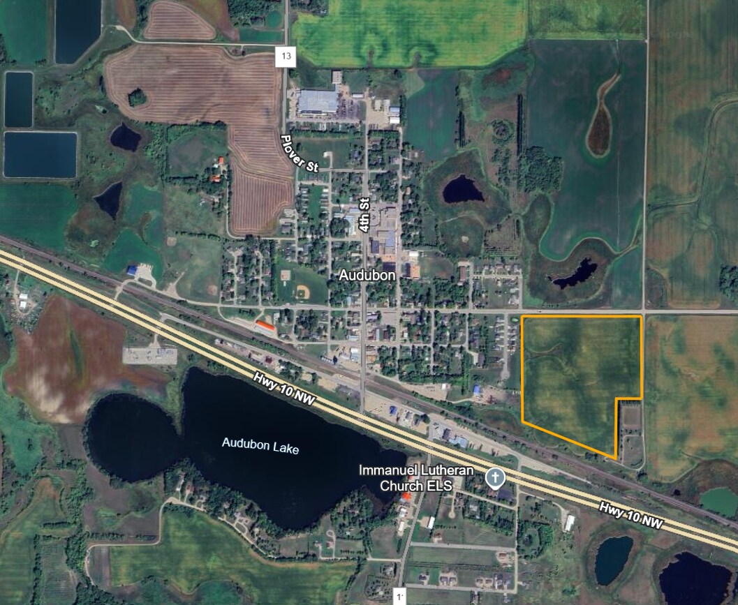 19738 207th Ave, Audubon, MN for sale Aerial- Image 1 of 2