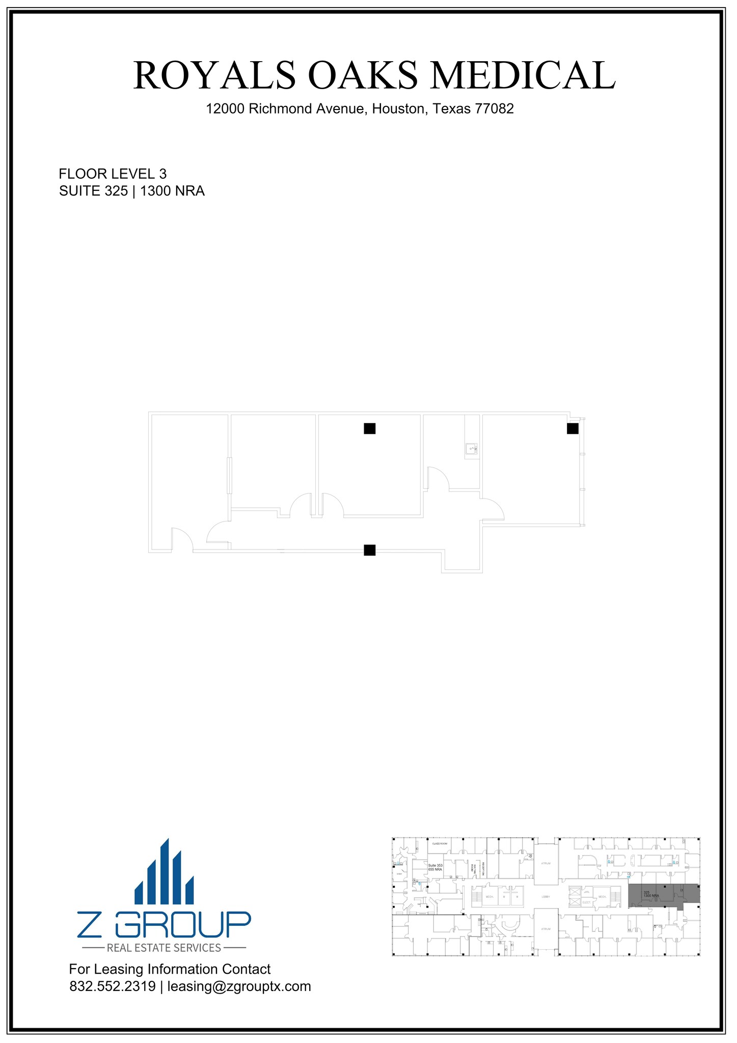 12000 Richmond Ave, Houston, TX for lease Site Plan- Image 1 of 1