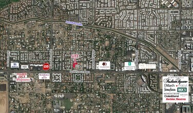 5725 N Scottsdale, Scottsdale, AZ - AERIAL map view