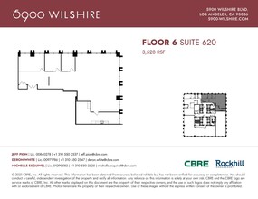 5900 Wilshire Blvd, Los Angeles, CA for lease Floor Plan- Image 1 of 1