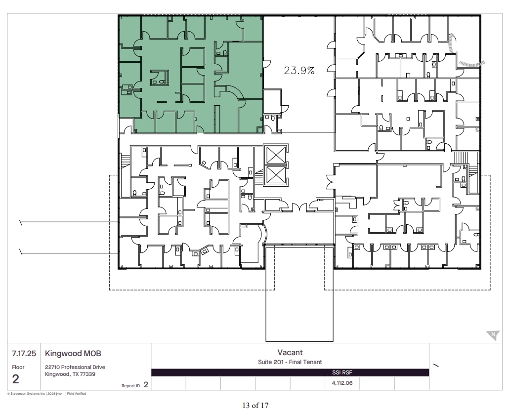 22710 Professional Dr, Kingwood, TX for lease Floor Plan- Image 1 of 1