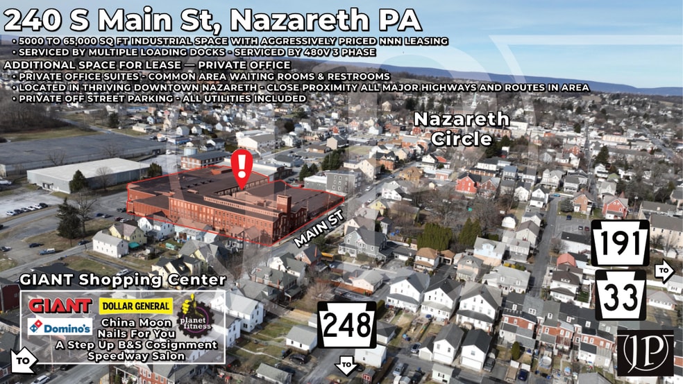 240 S Main St, Nazareth, PA for lease - Building Photo - Image 1 of 93