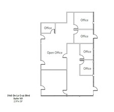 3100 De la Cruz Blvd, Santa Clara, CA for lease Floor Plan- Image 1 of 1