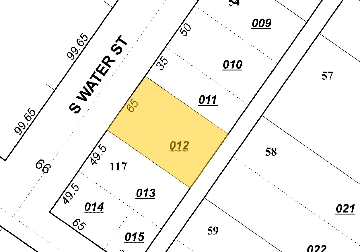 125 Water St, Middletown, OH for sale Plat Map- Image 1 of 1