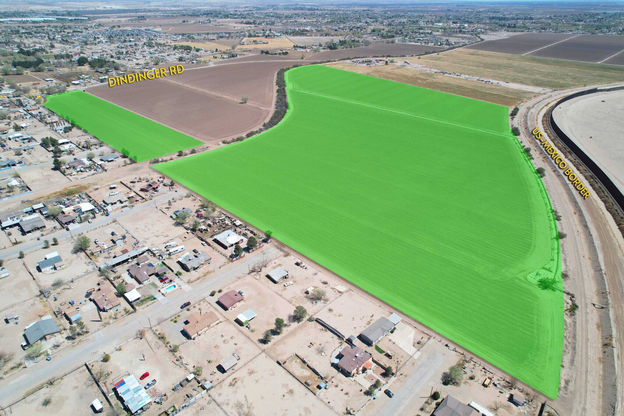 11650 Valle Frondoso Road, Socorro, TX for sale Aerial- Image 1 of 5