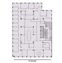 1750 K St NW, Washington, DC for lease Floor Plan- Image 1 of 1