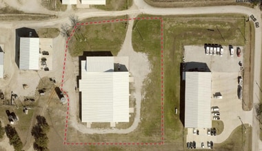 2345 Nail Rd, Krum, TX - AERIAL  map view