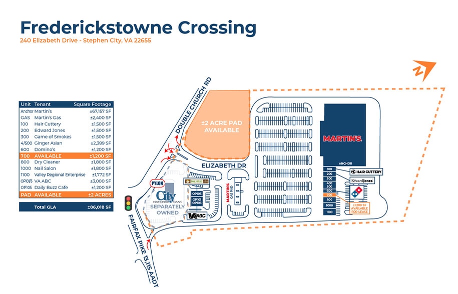 403 Double Church Rd, Stephens City, VA for lease - Site Plan - Image 2 of 6