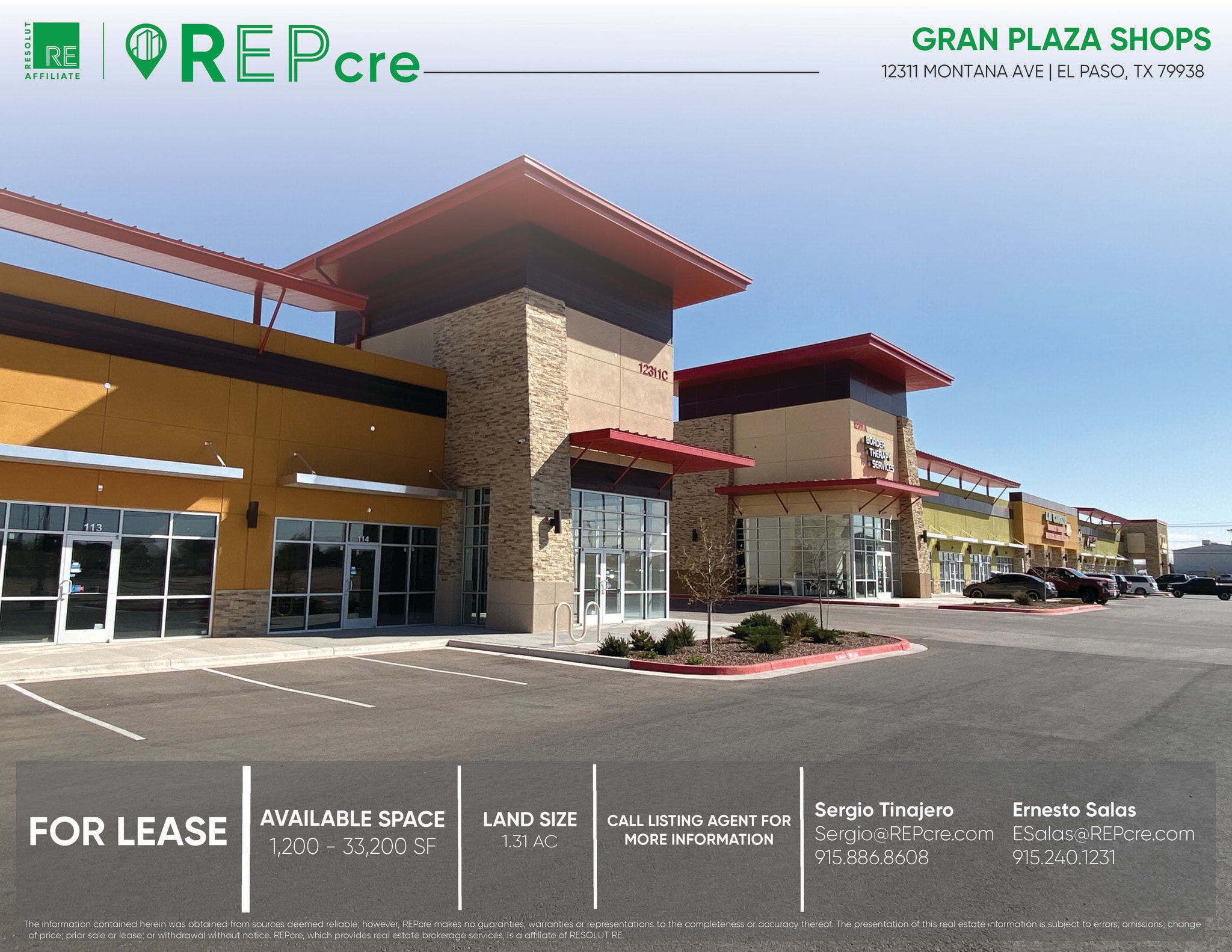 12311 Montana Ave, El Paso, TX for lease Building Photo- Image 1 of 13