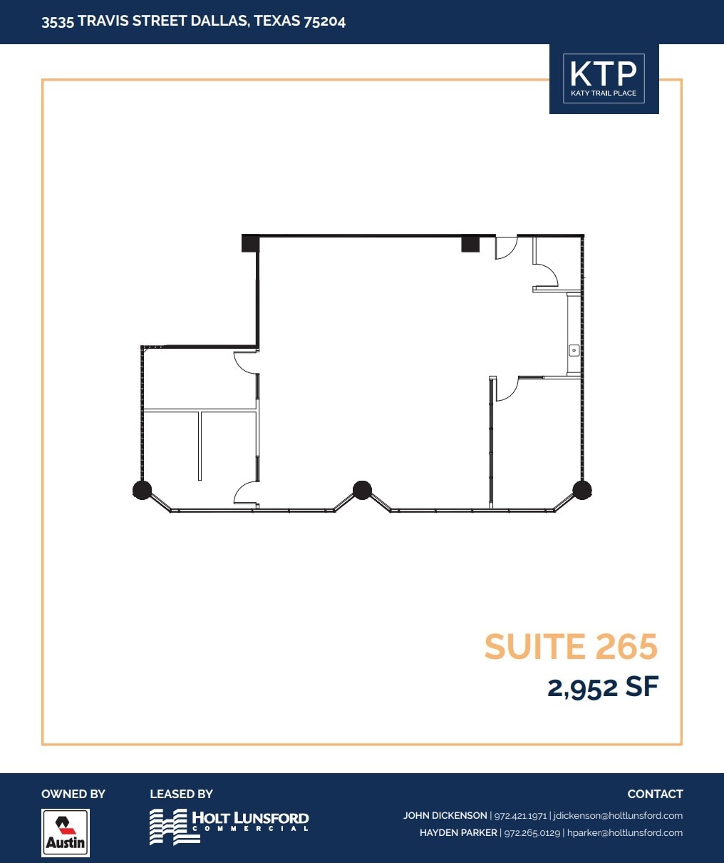 3535 Travis St, Dallas, TX for lease Floor Plan- Image 1 of 1