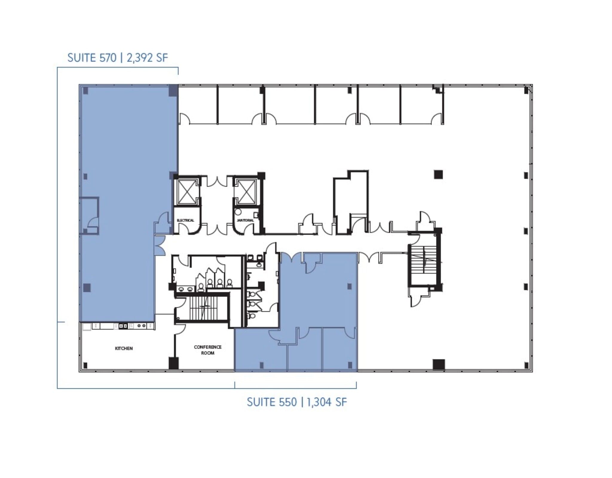 6777 Camp Bowie Blvd, Fort Worth, TX for lease Floor Plan- Image 1 of 1