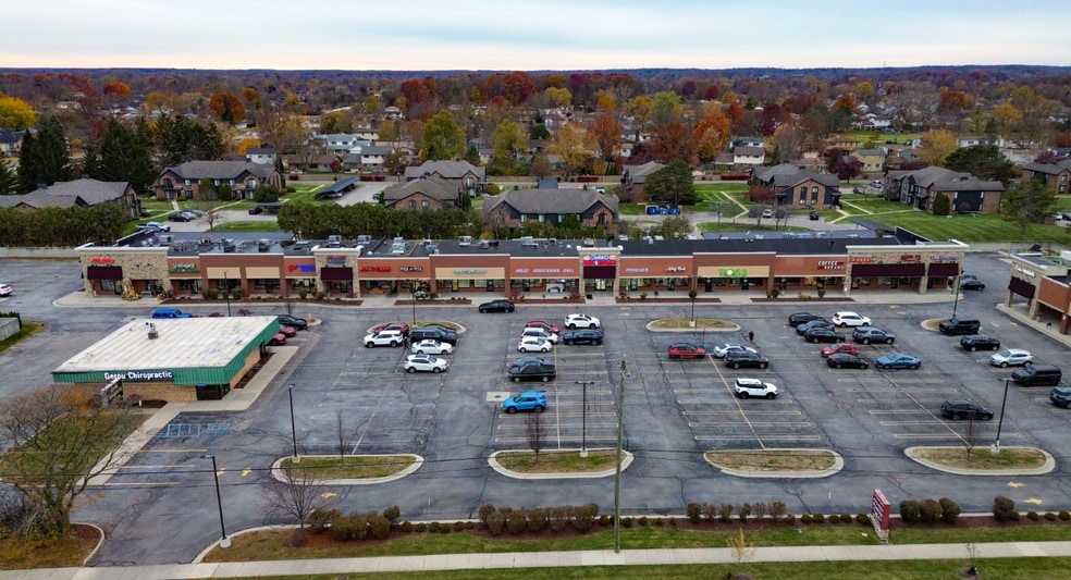 7377-7399 N Lilley Rd, Canton, MI for lease - Aerial - Image 2 of 5