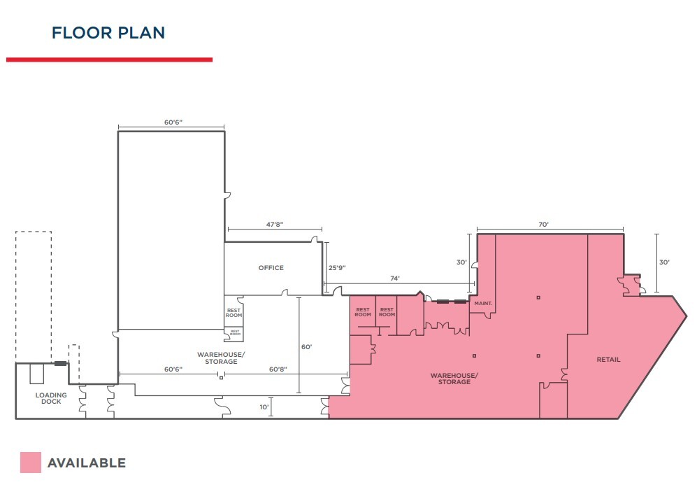 8269 E Washington St, Bainbridge, OH for lease Floor Plan- Image 1 of 1