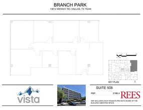 13740 Midway Rd, Farmers Branch, TX for lease Site Plan- Image 1 of 1