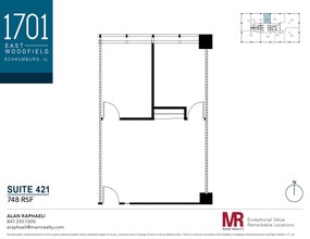 1701 E Woodfield Rd, Schaumburg, IL for lease Floor Plan- Image 1 of 1