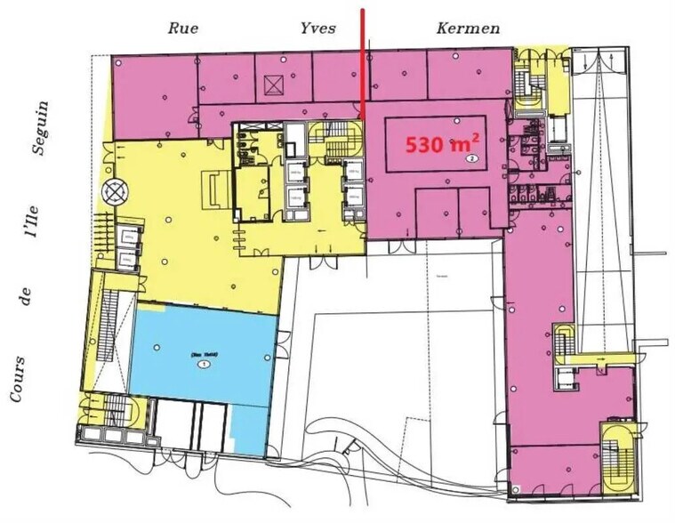 Office in Boulogne-Billancourt for lease - Floor Plan - Image 3 of 32