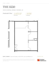 3550 N Central Ave, Phoenix, AZ for lease Floor Plan- Image 1 of 1