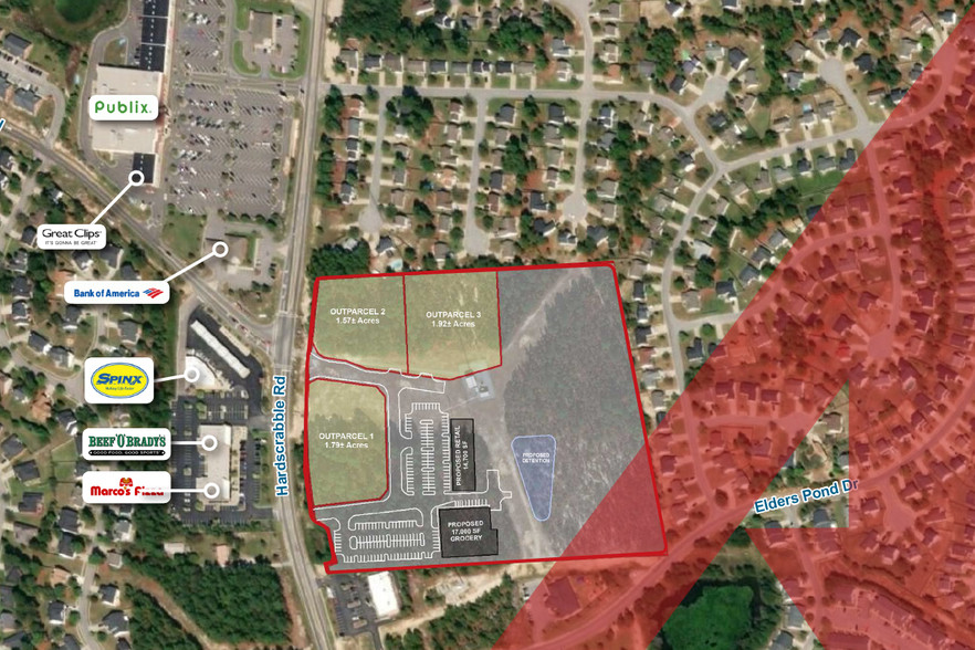 4600 Hard Scrabble Rd, Columbia, SC for sale - Aerial - Image 1 of 1