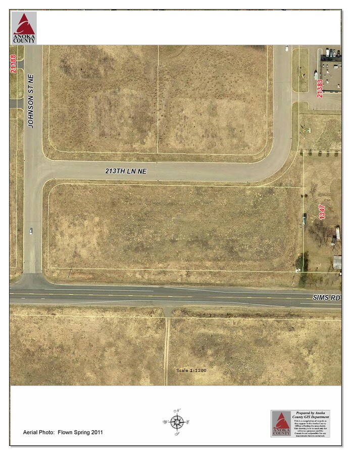 Sims Rd NE, East Bethel, MN 55005