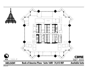 600 Peachtree St NE, Atlanta, GA for lease Floor Plan- Image 1 of 1