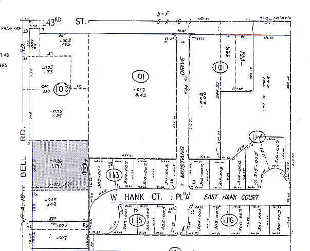 14325 S Bell Rd, Homer Glen, IL for sale - Plat Map - Image 3 of 3