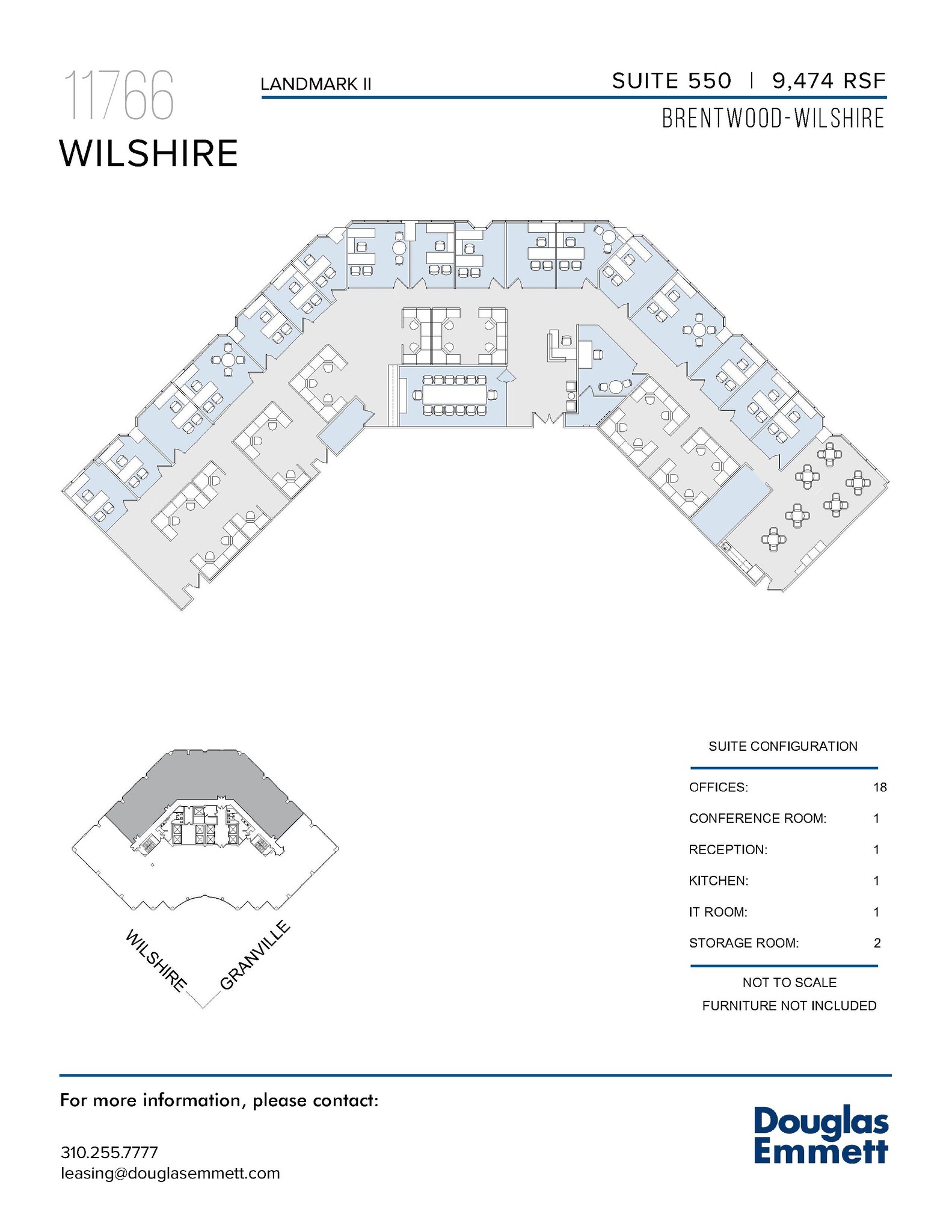 11766 Wilshire Blvd, Los Angeles, CA for lease Floor Plan- Image 1 of 1