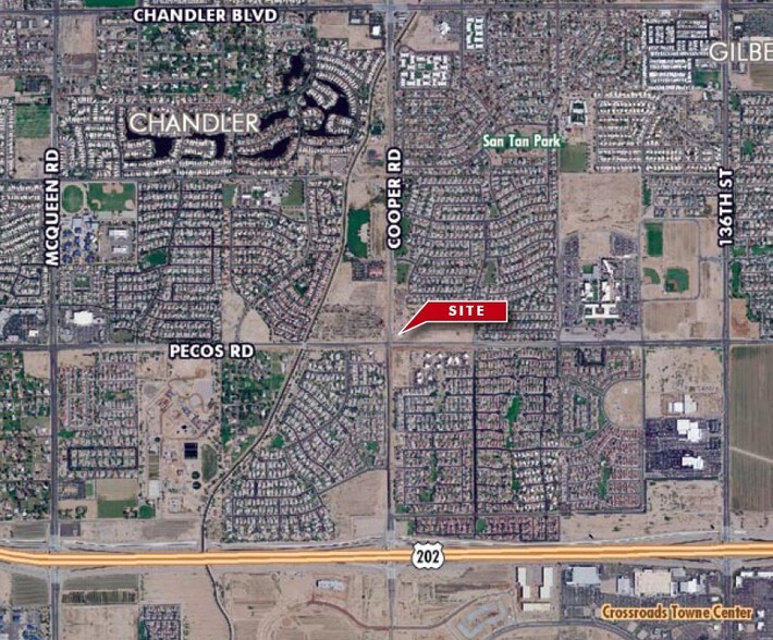 NEC Cooper Rd & Pecos Rd, Chandler, AZ for sale - Primary Photo - Image 1 of 2