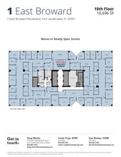 1 E Broward Blvd, Fort Lauderdale, FL for lease Floor Plan- Image 1 of 1
