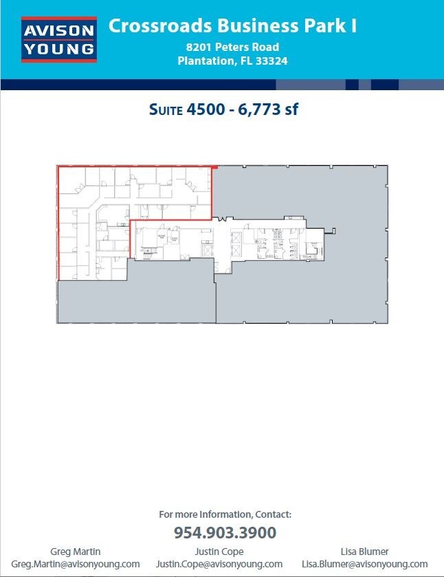 8201 Peters Rd, Plantation, FL 33324 Crossroads I