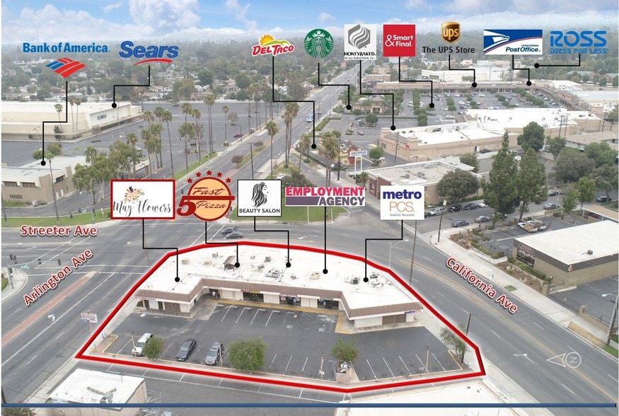 5300 Arlington Ave, Riverside, CA for sale - Aerial - Image 2 of 12