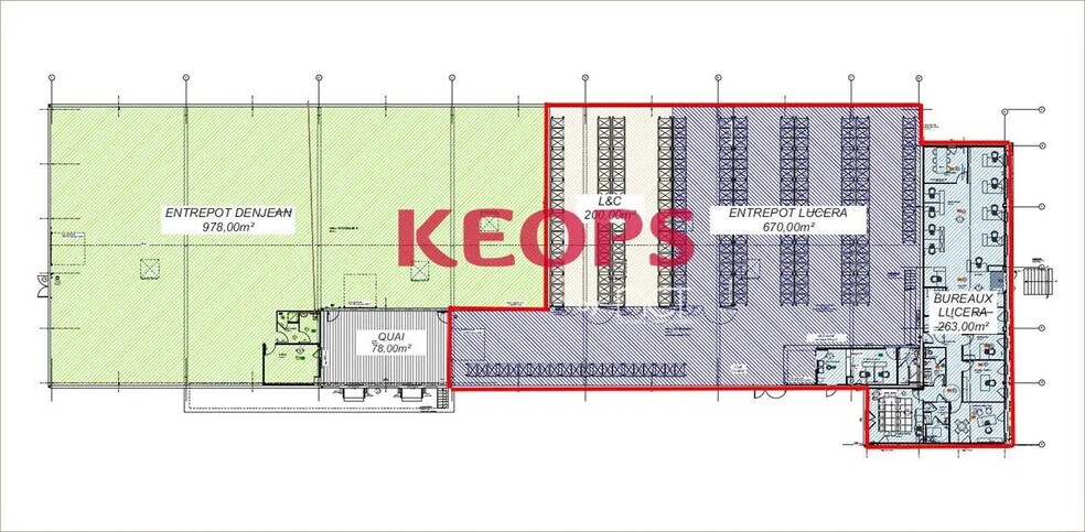 Flex in Toulouse for lease - Floor Plan - Image 3 of 3