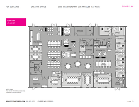 2014-2058 Broadway, Santa Monica, CA for lease Floor Plan- Image 1 of 1